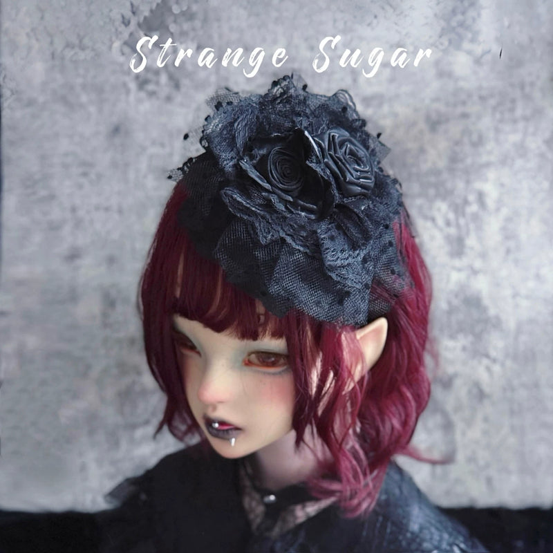 Gothic Rose Lace Headwear Collection by Strange Sugar - product view 12
