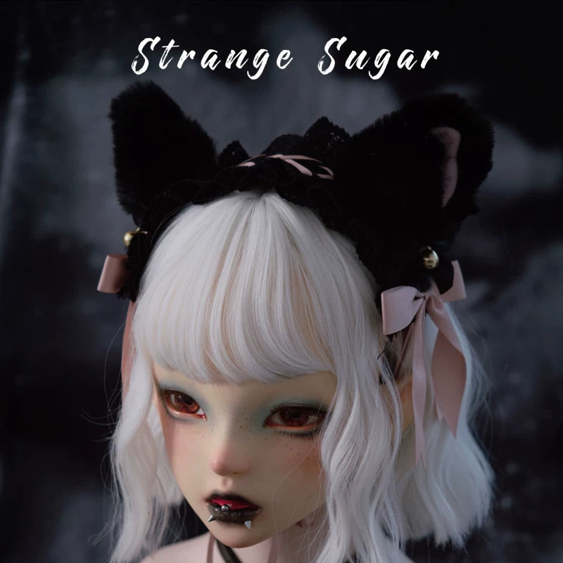 Gothic Wolf Ear Headband and Headdress Collection by Strange Sugar - product view 10