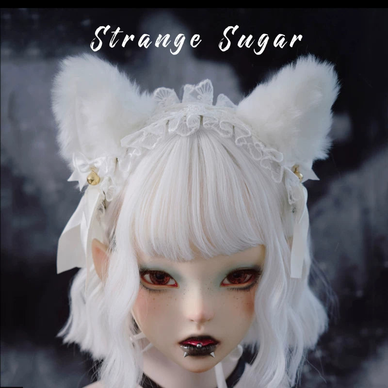 Gothic Wolf Ear Headband and Headdress Collection by Strange Sugar - product view 13