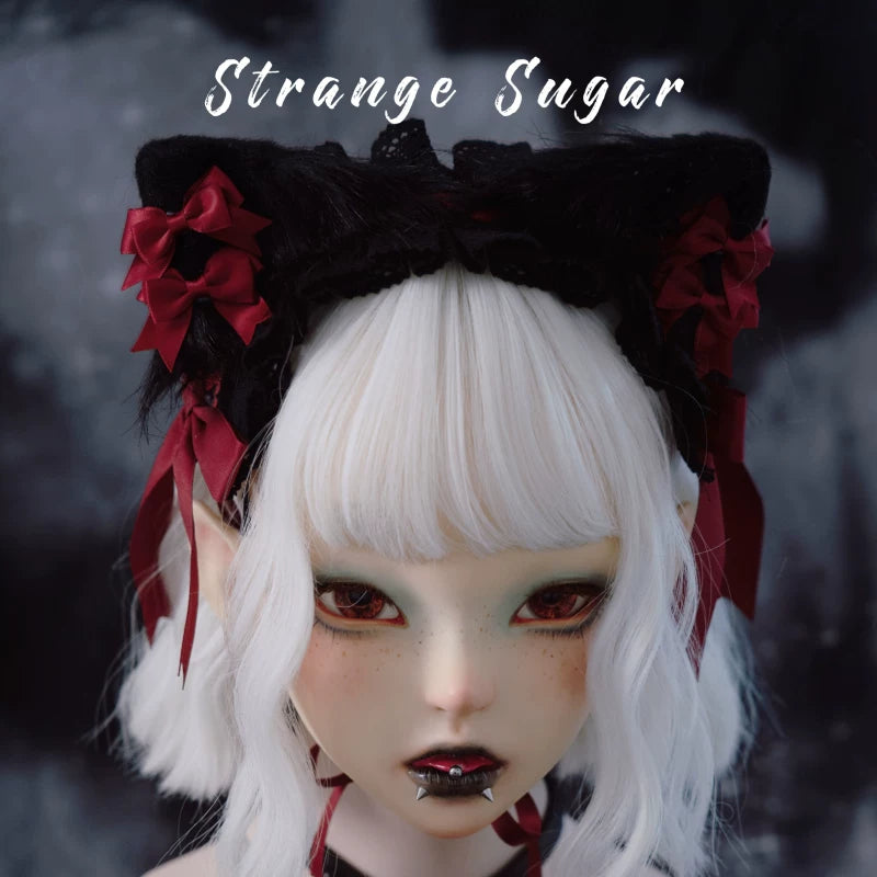 Gothic Wolf Ear Headband and Headdress Collection by Strange Sugar - product view 17