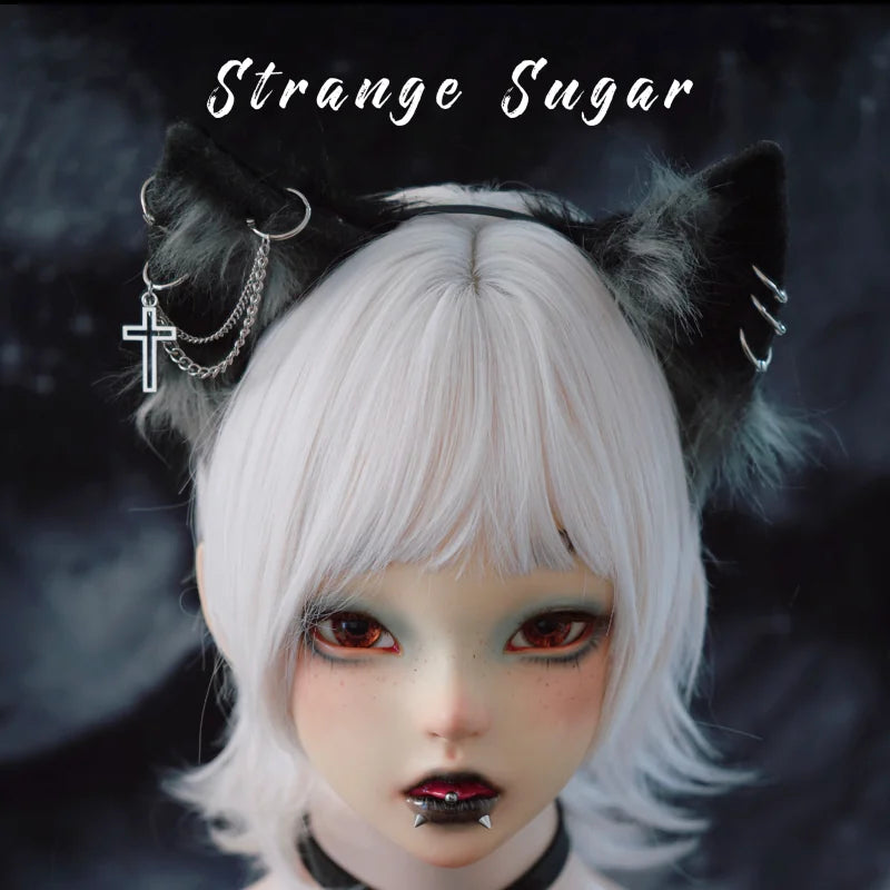 Gothic Wolf Ear Headband and Headdress Collection by Strange Sugar - product view 19