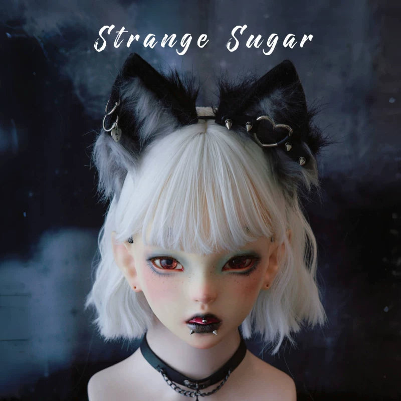 Gothic Wolf Ear Headband and Headdress Collection by Strange Sugar - product view 22