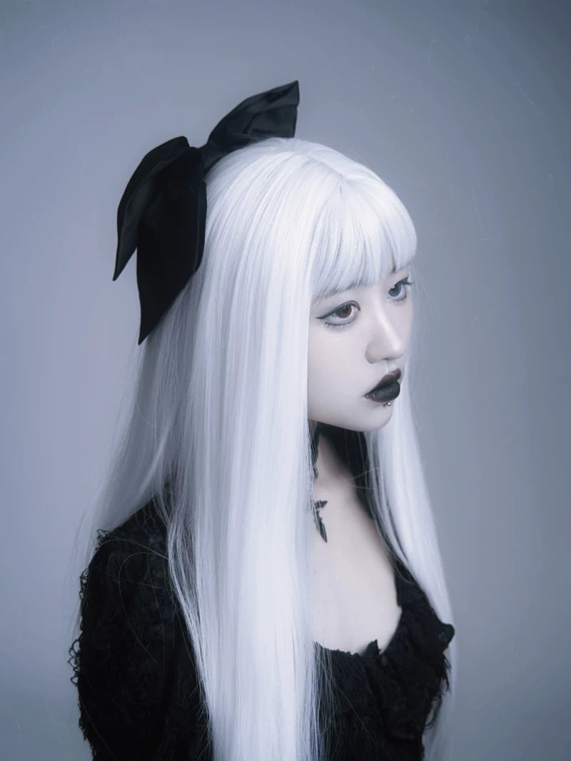 Oversized Gothic Bow Hair Clip by Strange Sugar - product view 4