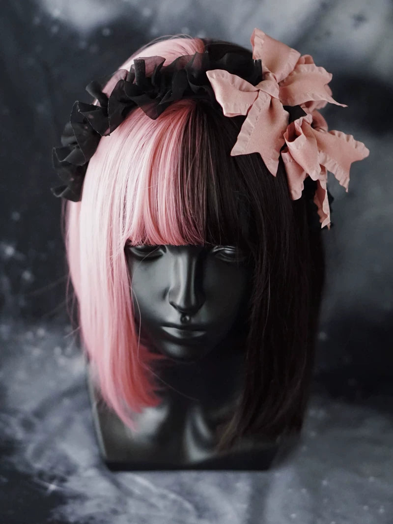 Pink and Black Gothic Headbands by Strange Sugar - product view 7