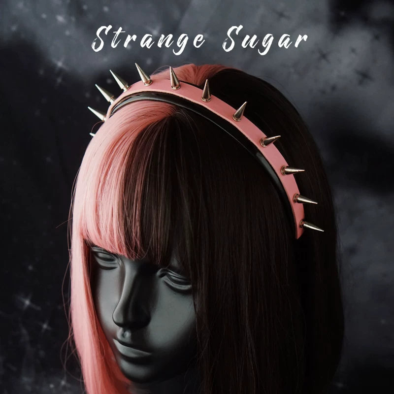 Pink and Black Gothic Headbands by Strange Sugar - product view 10