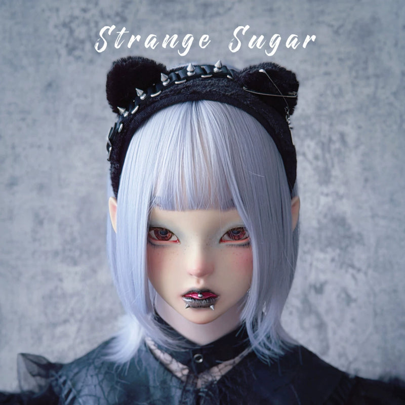 Plush Gothic Cat Ear Headband Collection by Strange Sugar - product view 14
