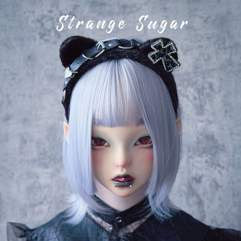 Plush Gothic Cat Ear Headband Collection by Strange Sugar - product view 16