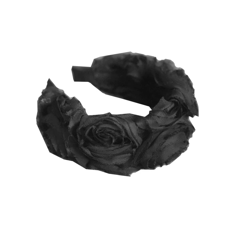 Rose Organza Headband by Strange Sugar - product view 5