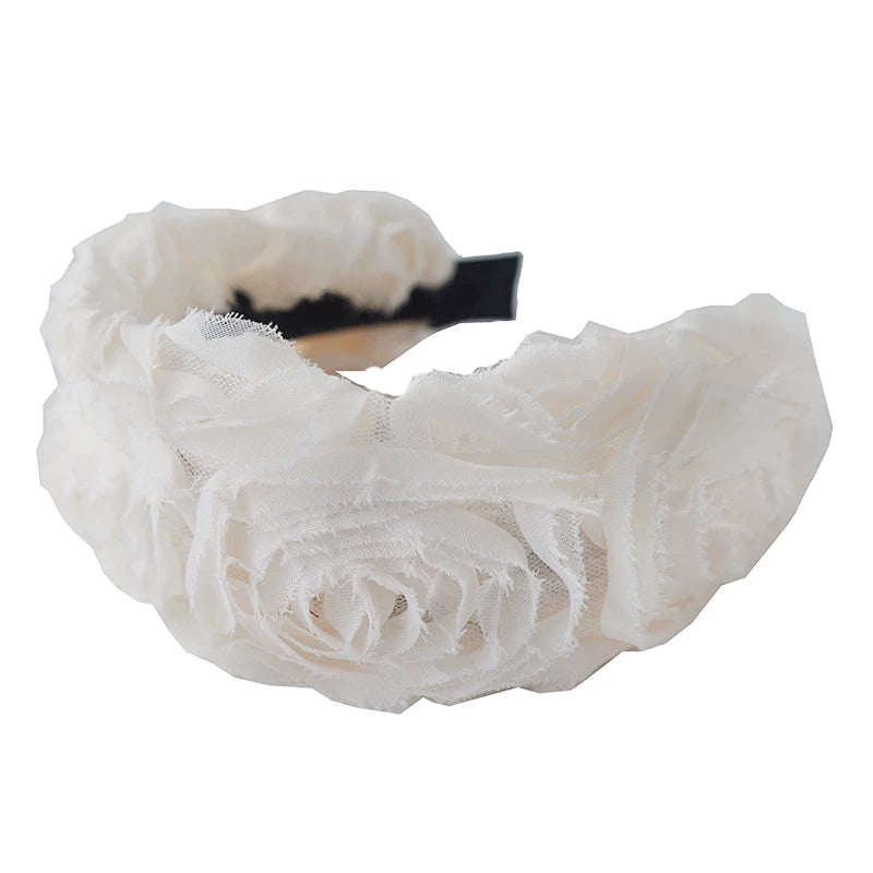 Rose Organza Headband by Strange Sugar - product view 6