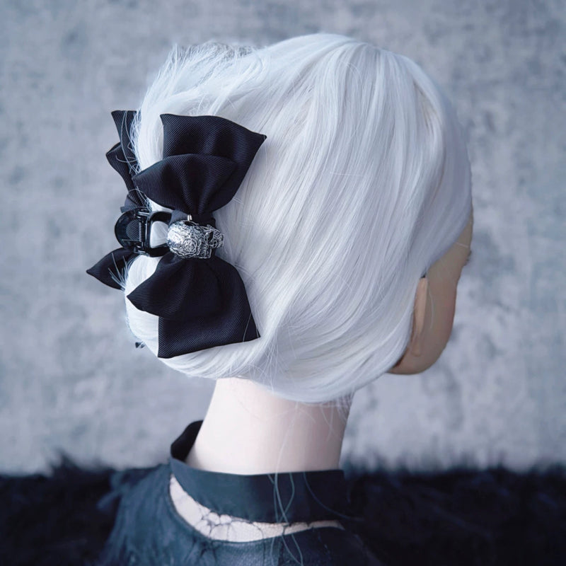Skeleton Bow Claw Clip by Strange Sugar - product view 7