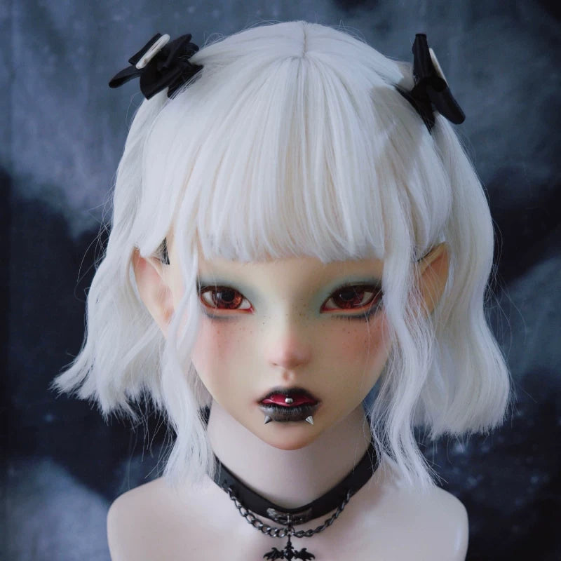 Small Skull Bow Hair Ties by Strange Sugar - product view 3
