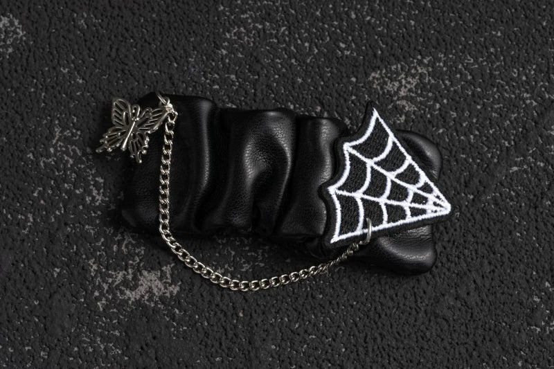Spiderweb Skeleton Hand and Bell Hair Accessories by Strange Sugar - product view 6