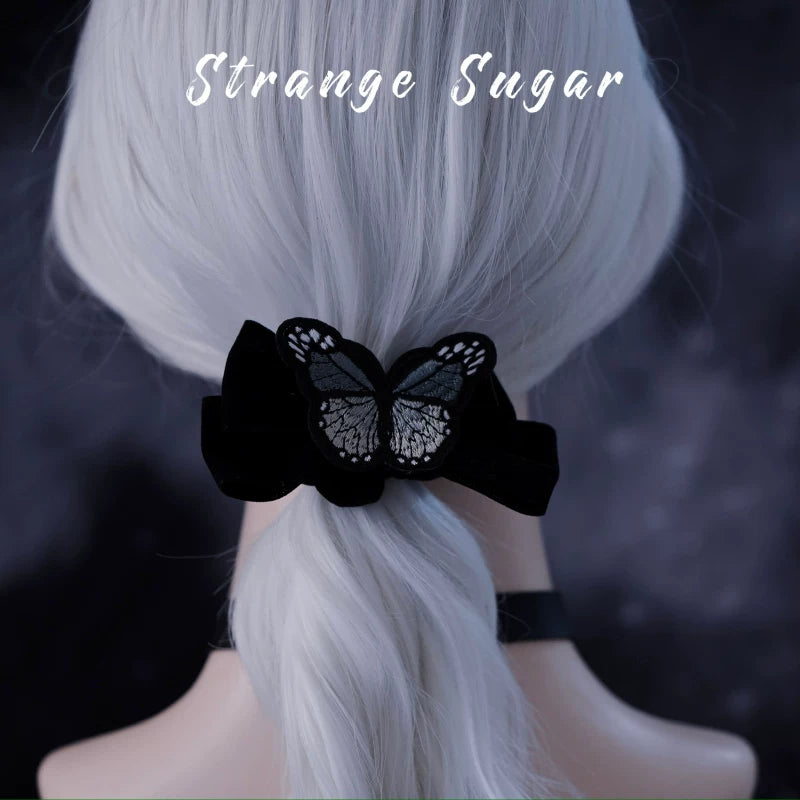 Spiderweb Skeleton Hand and Bell Hair Accessories by Strange Sugar - product view 9