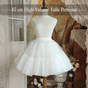 White - High-Volume Petticoat / 45 cm (For Dresses at Least 85 cm Long)