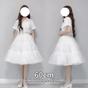 White - 60 cm, 4 Layers / One Size - Not for Standard or Large-Hem Dresses