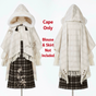 Warm Autumn Cape / One Size
